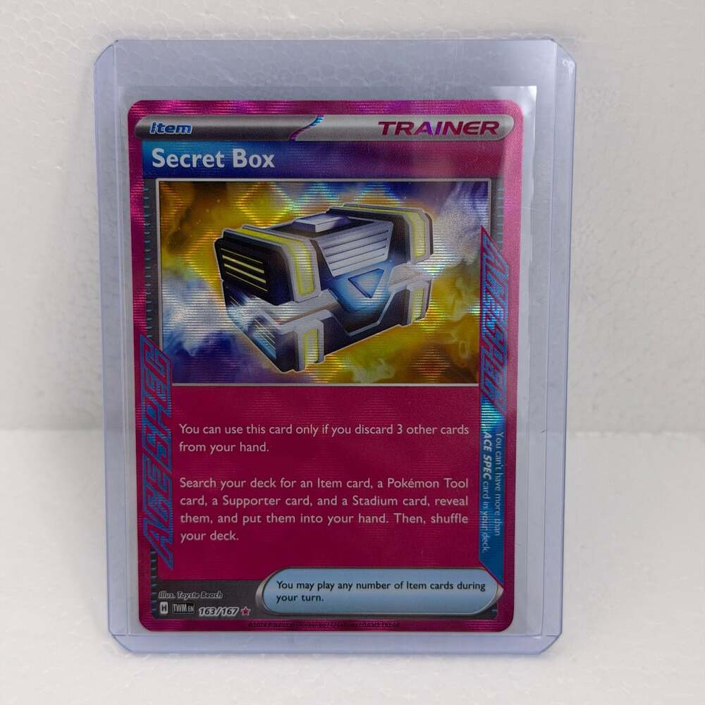 Secret Box 163/167 rare pokemon twilight masquerade TCG